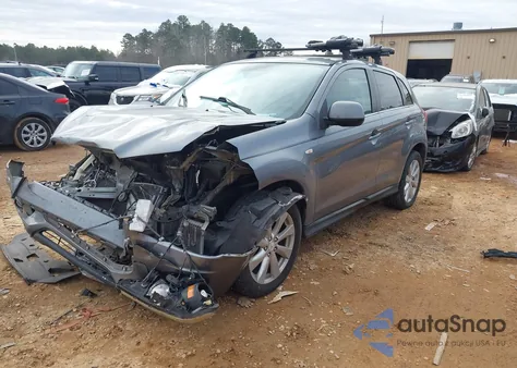 2014 Mitsubishi Outlander Sport Se z USA, uszkodzony, nr VIN 4A4AR4AU3EE023827